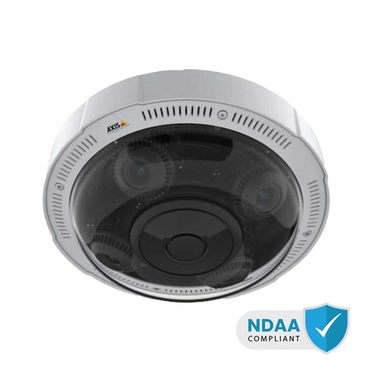 AXIS P3727-PLE Panoramic 4x2MP Camera - 360° Dome - Indoor/Outdoor